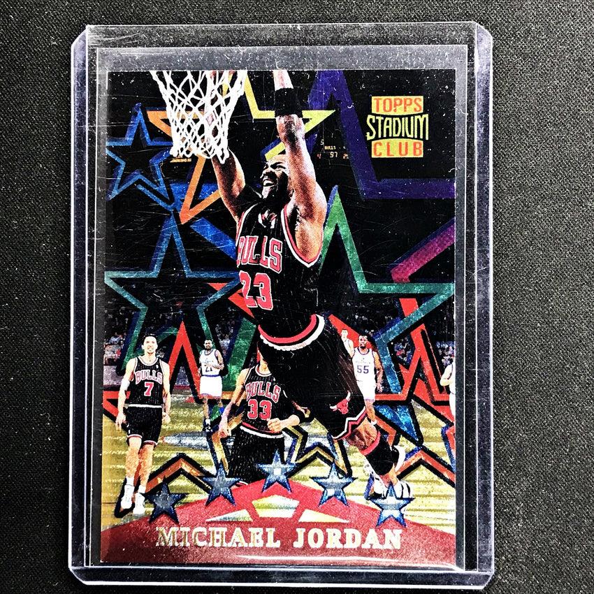 1996-97 Stadium Club MICHAEL JORDAN Special Forces #SF4 - A-Cherry Collectables