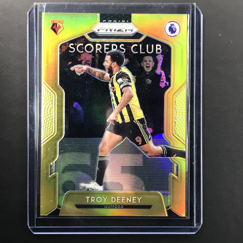 2019-20 Prizm EPL Soccer TROY DEENEY Scorers Club Gold Prizm 6/10-Cherry Collectables