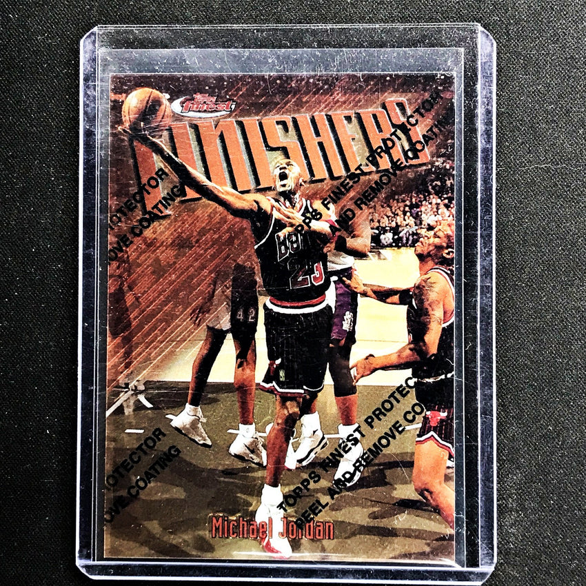 1997-98 Topps Finest MICHAEL JORDAN Finishers #39 - B-Cherry Collectables