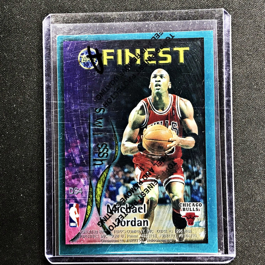 1995-96 Topps Finest MICHAEL JORDAN Dish And Swish SCOTTIE PIPPEN #DS4 - A-Cherry Collectables