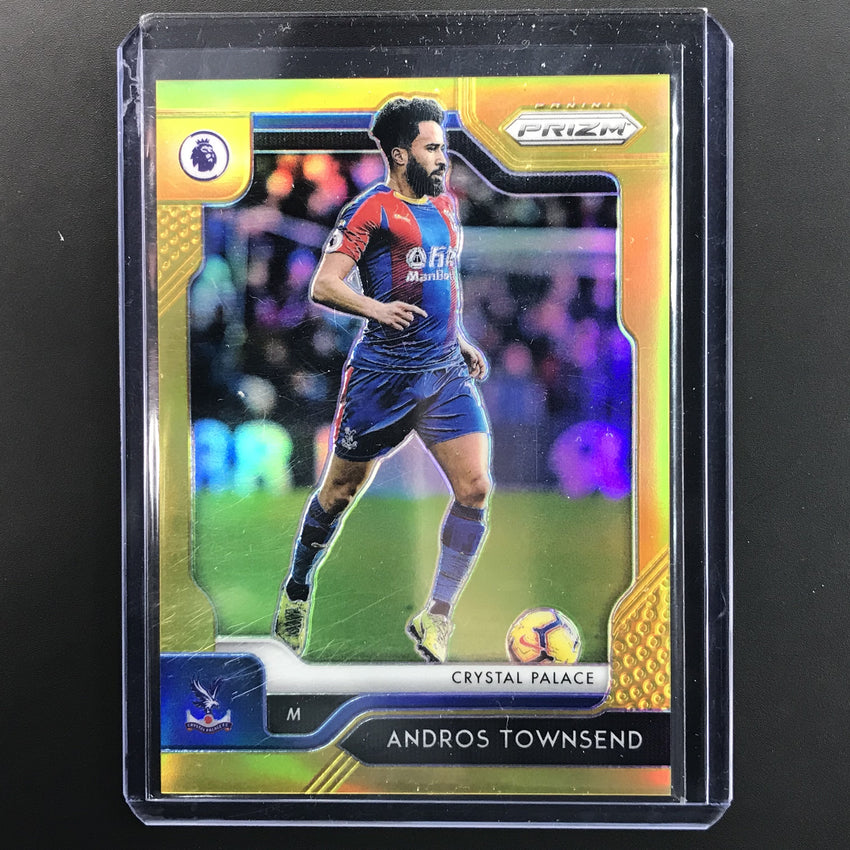 2019-20 Prizm EPL Soccer ANDROS TOWNSEND Gold Prizm 10/10-Cherry Collectables