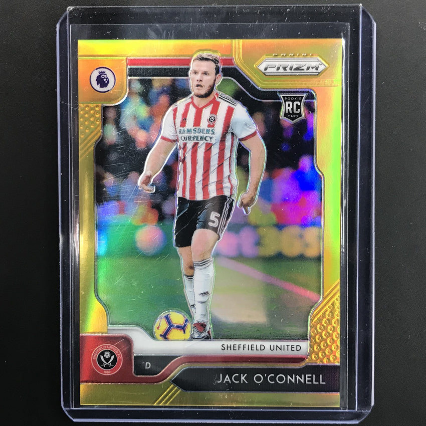 2019-20 Prizm EPL Soccer JACK O'CONNELL Gold Rookie Prizm 5/10-Cherry Collectables