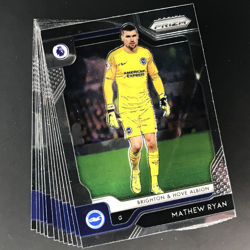 2019-20 Prizm EPL Soccer BRIGHTON Team Set - All Base Cards #253-264-Cherry Collectables