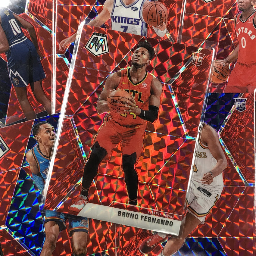 2019-20 Mosaic DE'ANDRE HUNTER Red Mosaic Prizm Rookie #239-Cherry Collectables