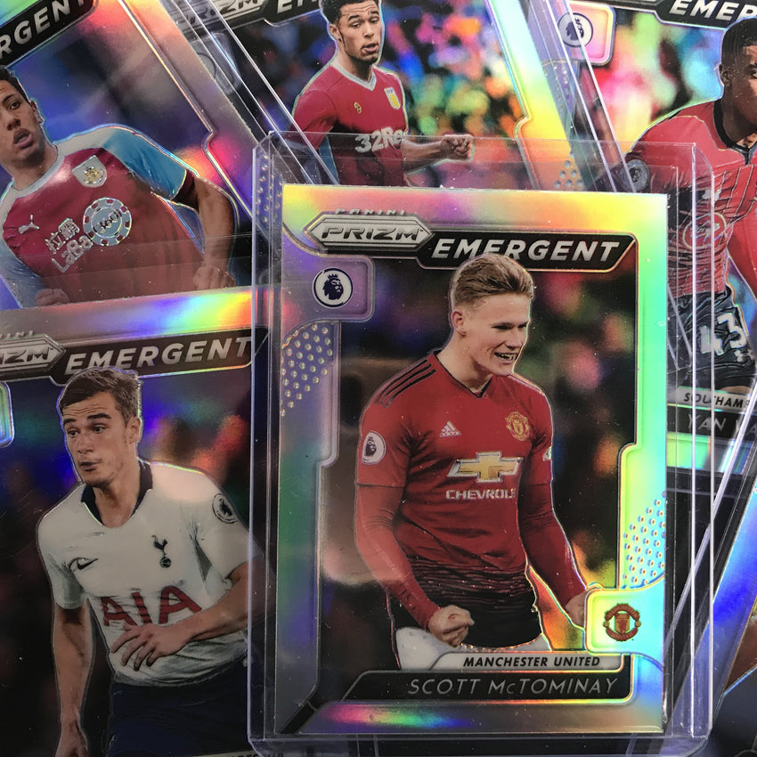 2019-20 Prizm EPL Soccer MORGAN GIBBS-WHITE Emergent Silver Prizm SSP #2-Cherry Collectables