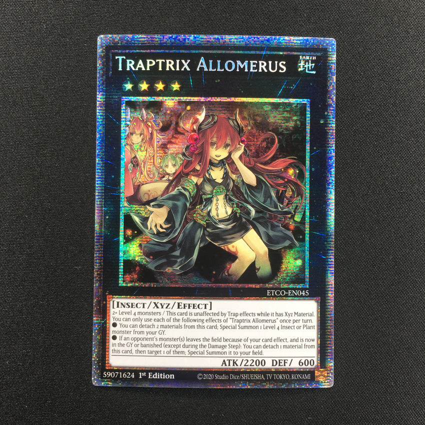 Traptrix Allomerus - ETCO-EN045 - Starlight / Prismatic Rare 1st Edition (A)-Cherry Collectables