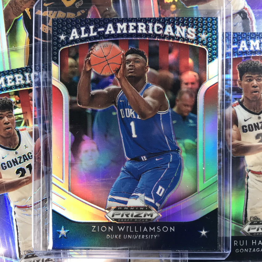 2019-20 Prizm Draft Picks RUI HACHIMURA All Americans Silver Prizm #84-Cherry Collectables