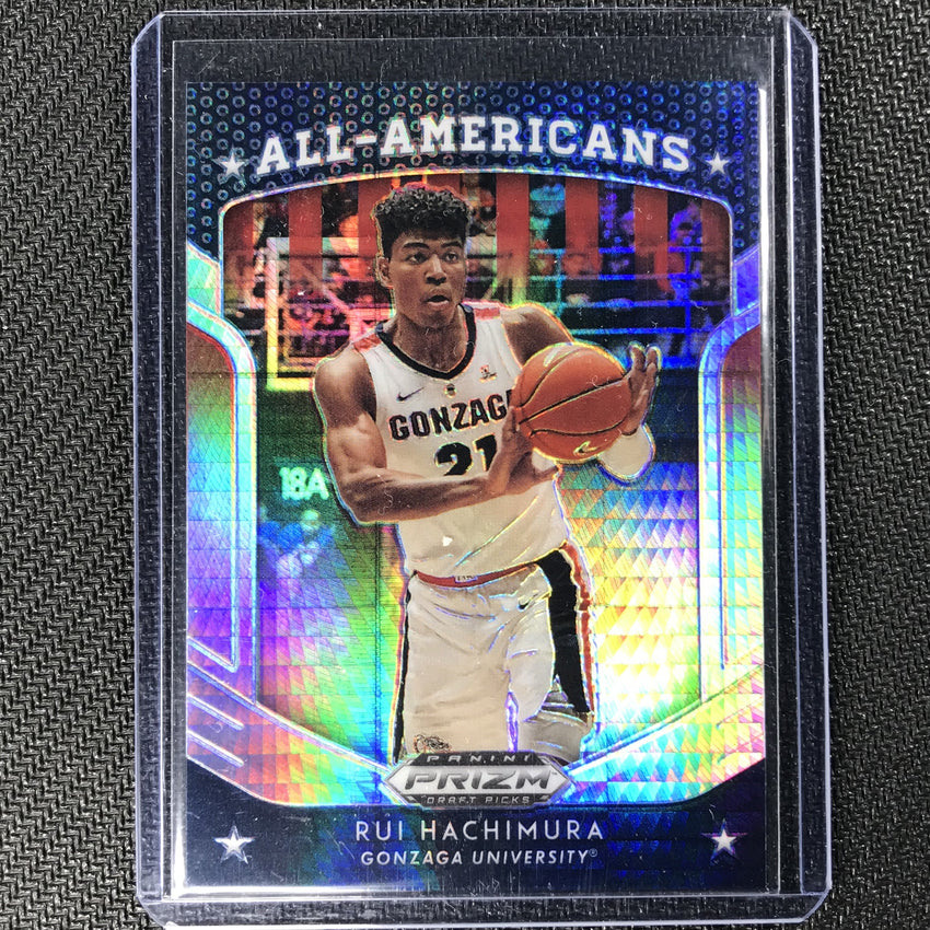 2019-20 Prizm Draft Picks RUI HACHIMURA All Americans Hyper Prizm 62/75-Cherry Collectables