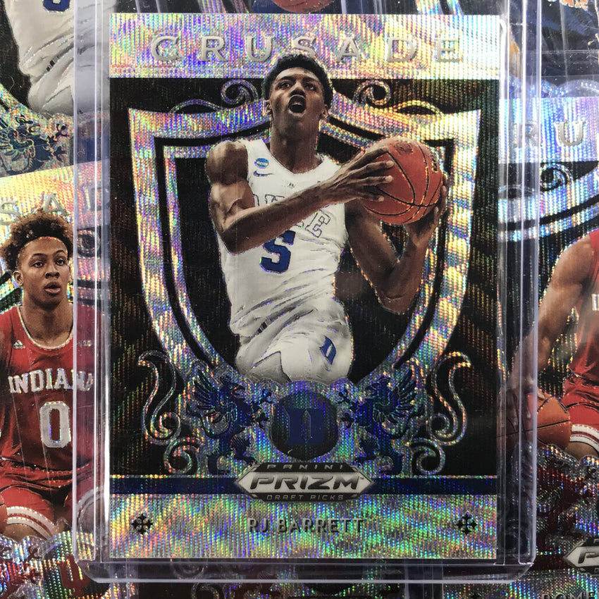 2019-20 Prizm Draft Picks JARRETT CULVER Crusade Blue Wave Prizm 67/299-Cherry Collectables