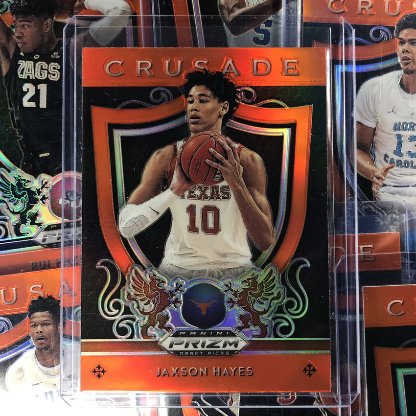 2019-20 Prizm Draft Picks RJ BARRETT Crusade Orange Prizm #72-Cherry Collectables