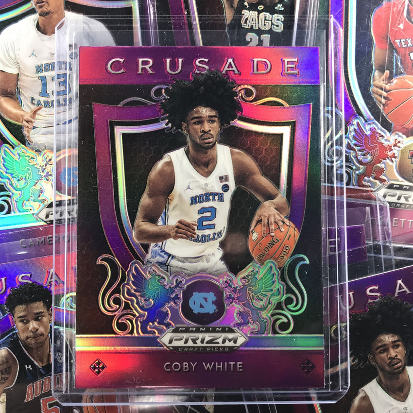 2019-20 Prizm Draft Picks CAMERON JOHNSON Crusade Purple Prizm #32-Cherry Collectables