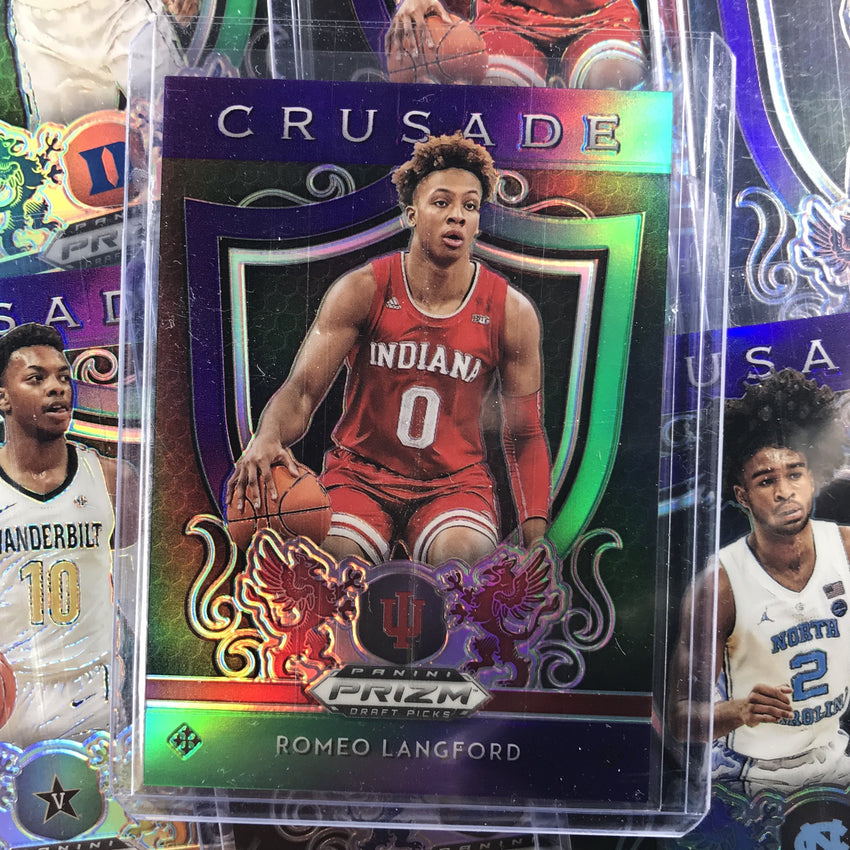 2019-20 Prizm Draft Picks ROMEO LANGFORD Crusade Purple Green Prizm 140/199-Cherry Collectables