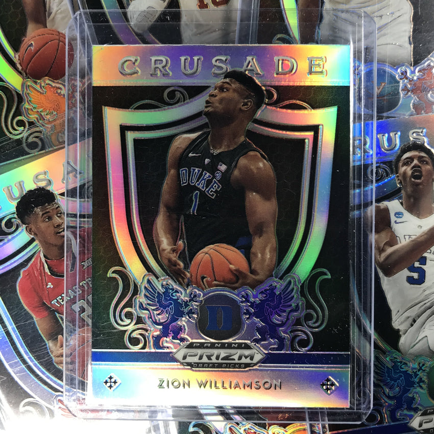 2019-20 Prizm Draft Picks CAMERON JOHNSON Crusade Silver Prizm #32-Cherry Collectables