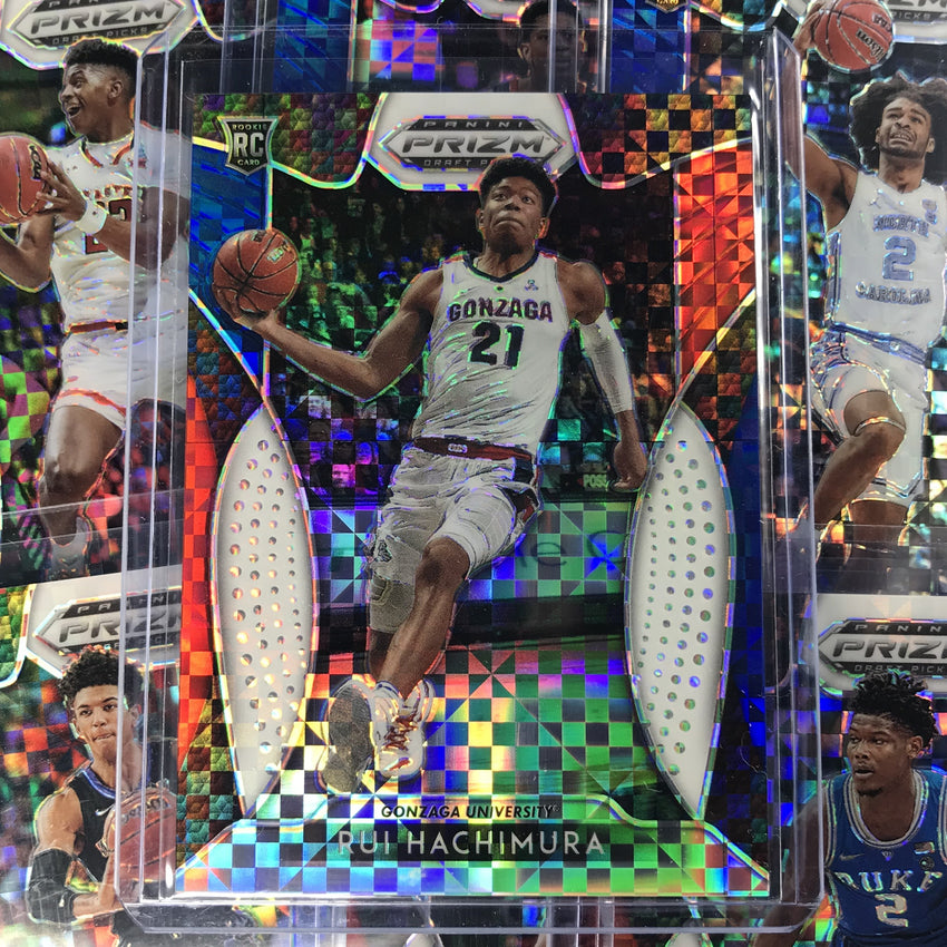 2019-20 Prizm Draft Picks DE'ANDRE HUNTER Red White Blue Rookie Prizm 41/99-Cherry Collectables