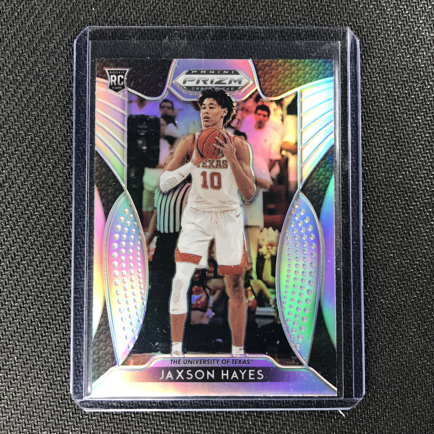 2019-20 Prizm Draft Picks JAXSON HAYES Silver Prizm Rookie #71-Cherry Collectables