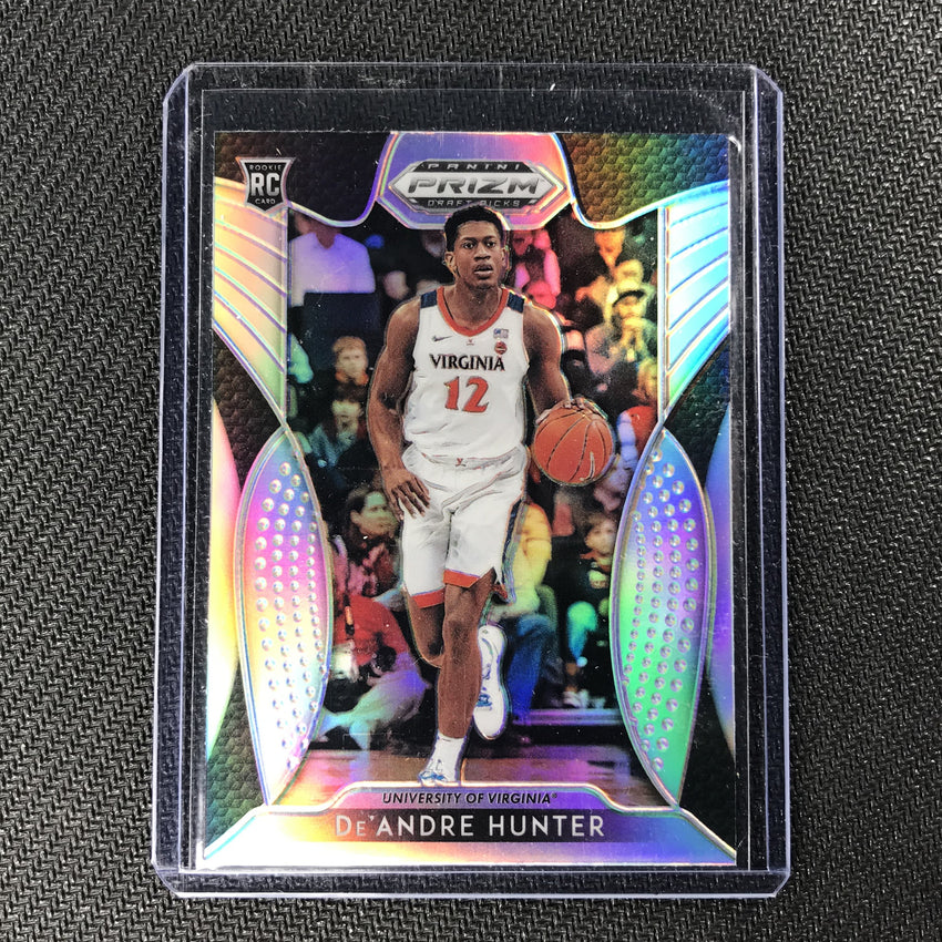 2019-20 Prizm Draft Picks DE'ANDRE HUNTER Silver Prizm Rookie #67-Cherry Collectables