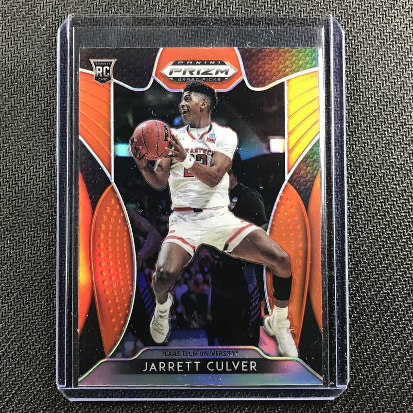 2019-20 Prizm Draft Picks JARRETT CULVER Orange Rookie Prizm #69 - B-Cherry Collectables