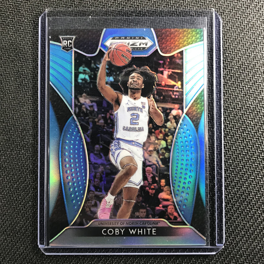 2019-20 Prizm Draft Picks COBY WHITE Carolina Blue Rookie Prizm 28/30-Cherry Collectables