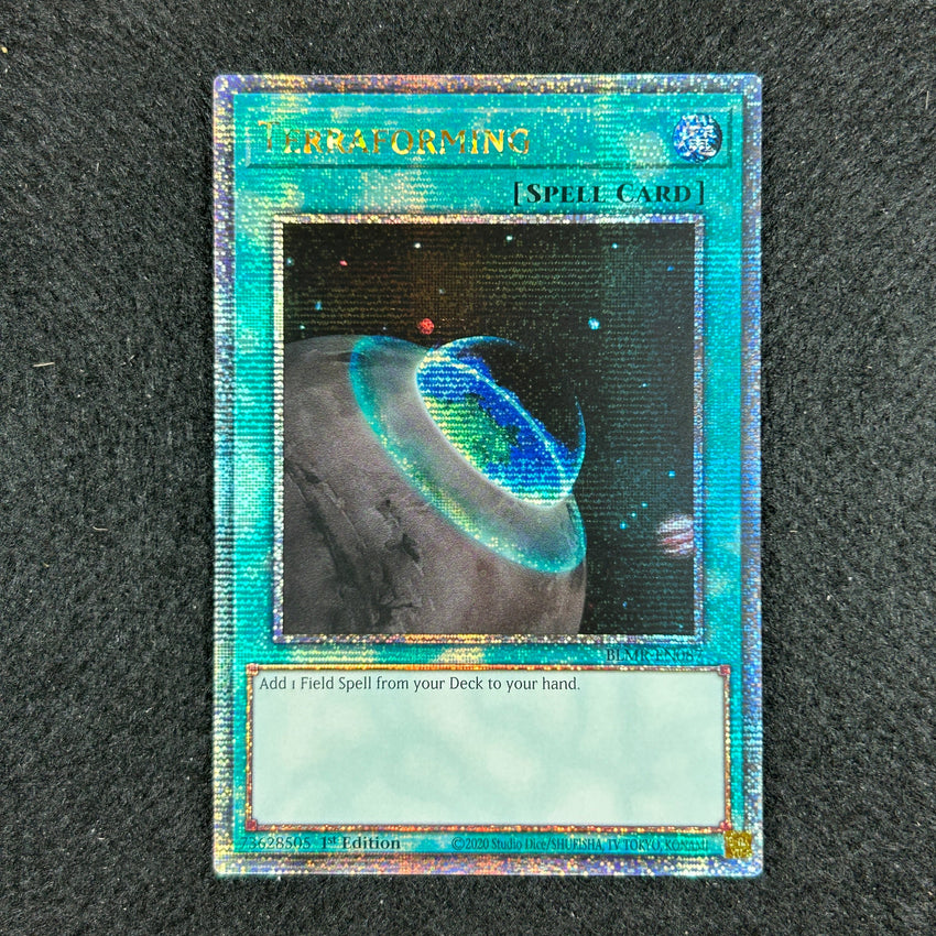 [QUARTER CENTURY SECRET RARE] Terraforming - BLMR-EN087 - 1st Edition