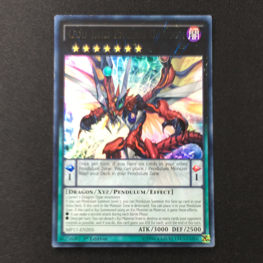 MISPRINT Odd-Eyes Raging Dragon - MP17-EN205 - Ultra Rare 1st Edition-Cherry Collectables