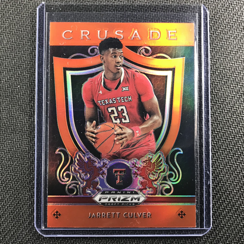 2019-20 Prizm Draft Picks JARRETT CULVER Crusade Orange Prizm #83 - B-Cherry Collectables