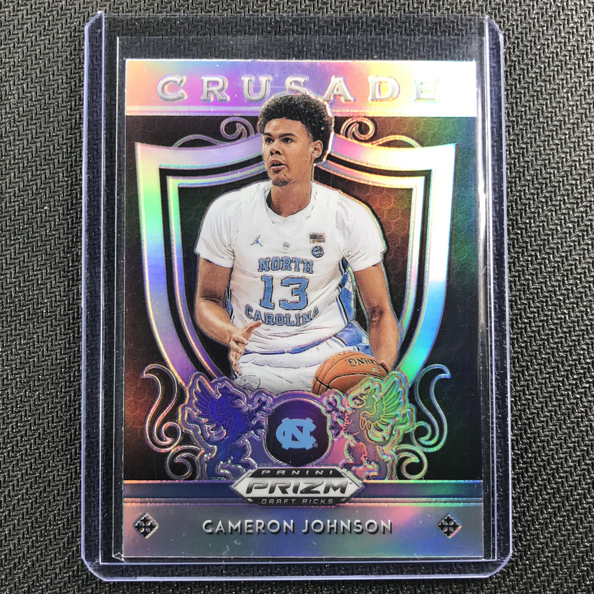 2019-20 Prizm Draft Picks CAMERON JOHNSON Crusade Silver Prizm #32 - C-Cherry Collectables