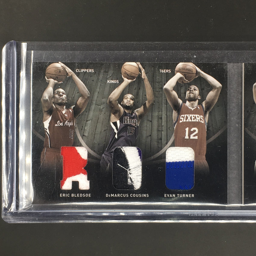 11-12 Preferred ROOKIE BOOKLET JOHN WALL COUSINS Prime Patch 1/25-Cherry Collectables