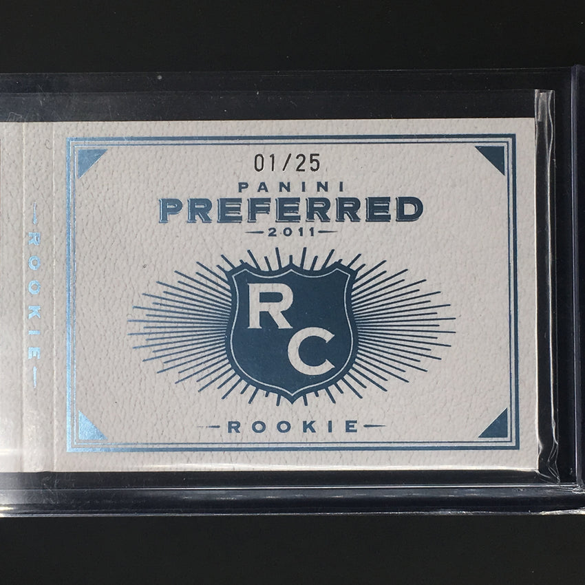 11-12 Preferred ROOKIE BOOKLET JOHN WALL COUSINS Prime Patch 1/25-Cherry Collectables