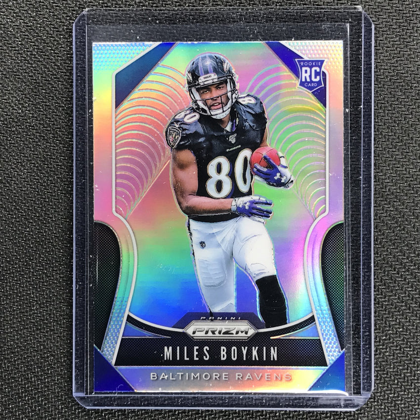 2019 Prizm MILES BOYKIN Silver Prizm Rookie #351-Cherry Collectables