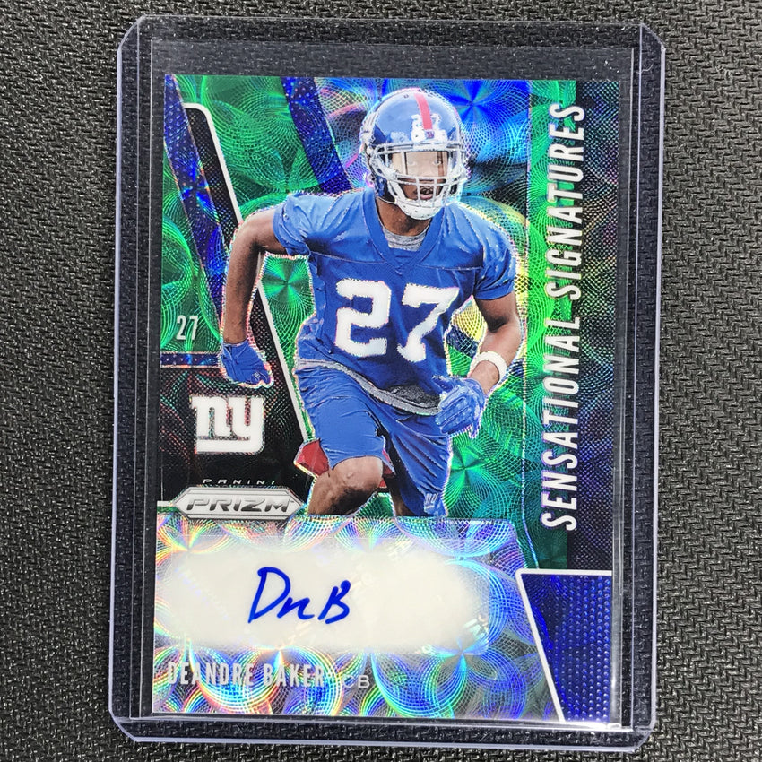 2019 Prizm DEANDRE BAKER Sensational Signatures Green Scope 23/75-Cherry Collectables