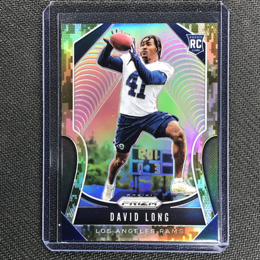 2019 Prizm DAVID LONG Rookie Camo Prizm 3/25-Cherry Collectables