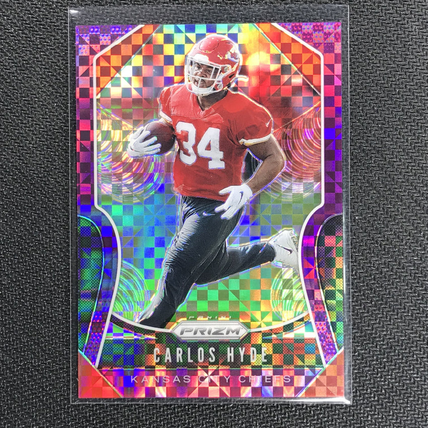 2019 Prizm CARLOS HYDE Purple Prizm 13/49-Cherry Collectables