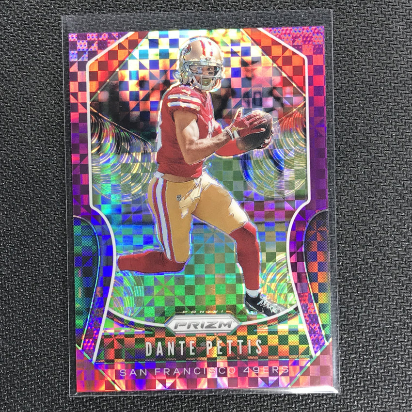 2019 Prizm DANTE PETTIS Purple Prizm 7/49-Cherry Collectables