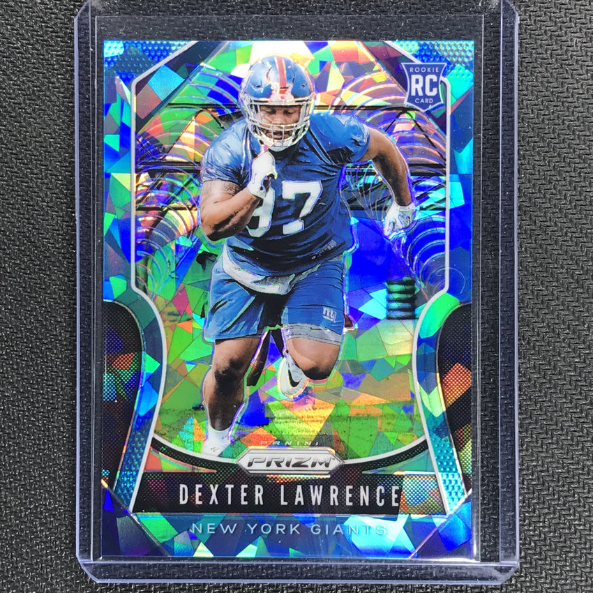 2019 Prizm DEXTER LAWRENCE Rookie Cracked Ice Prizm 33/99-Cherry Collectables