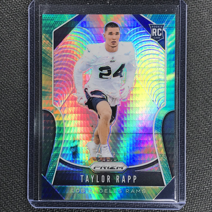 2019 Prizm TAYLOR RAPP Rookie Hyper Green Yellow Prizm 61/175-Cherry Collectables