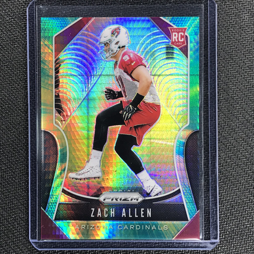 2019 Prizm ZACH ALLEN Rookie Hyper Green Yellow Prizm 154/175-Cherry Collectables