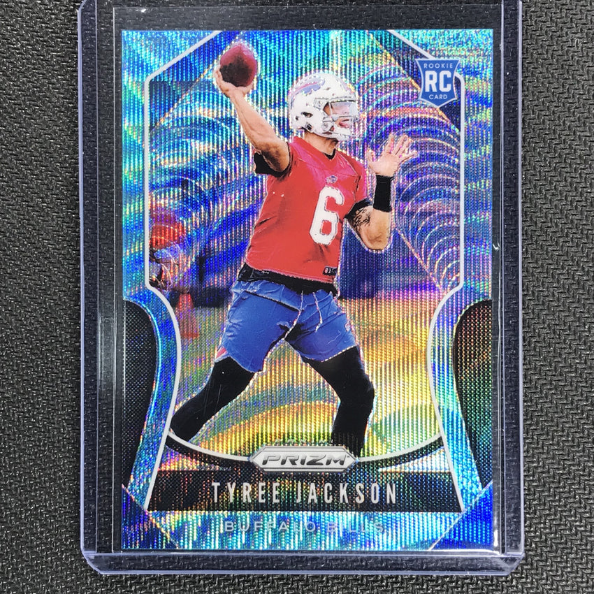 2019 Prizm TYREE JACKSON Rookie Blue Wave Prizm 63/199-Cherry Collectables