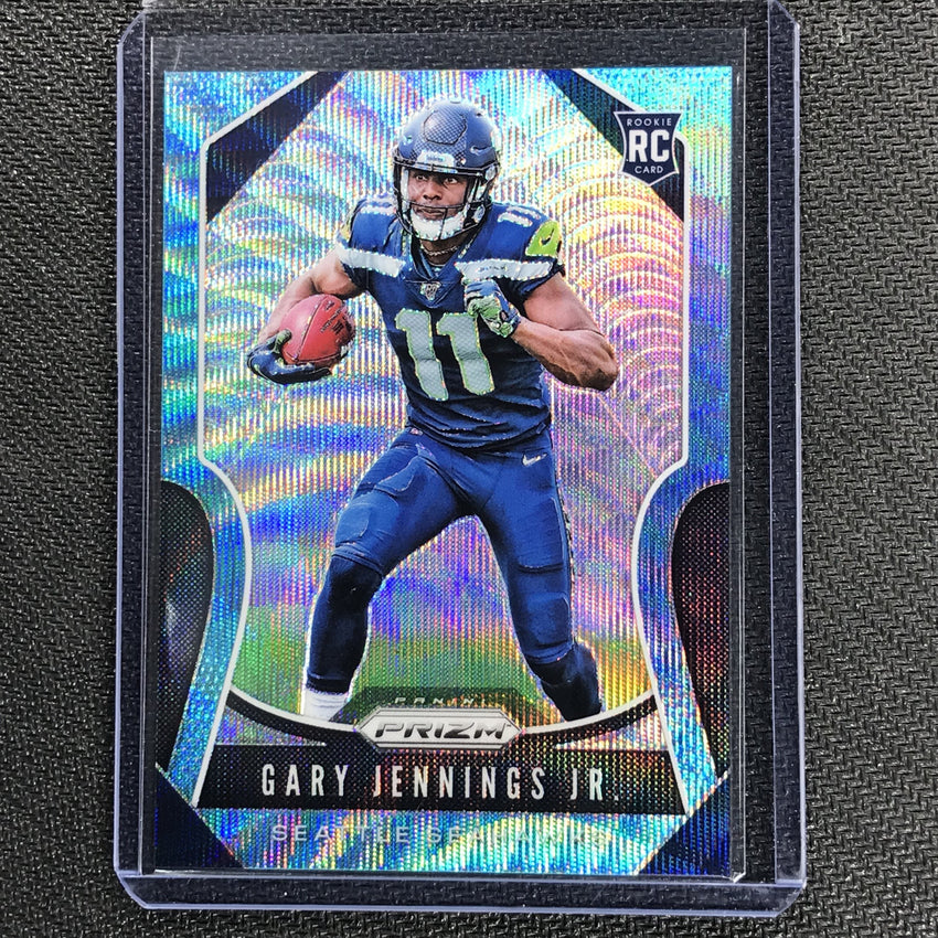 2019 Prizm GARY JENNINGS JR Rookie Blue Wave Prizm 109/199-Cherry Collectables
