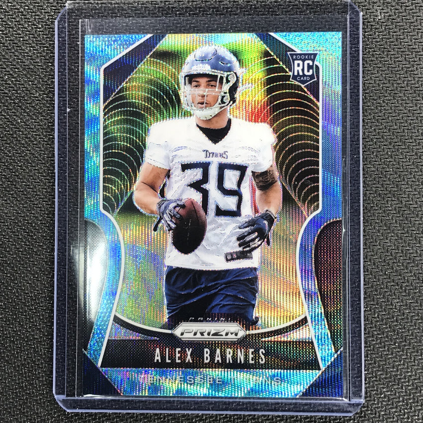 2019 Prizm ALEX BARNES Rookie Blue Wave Prizm 195/199-Cherry Collectables