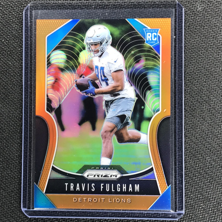 2019 Prizm TRAVIS FULGHAM Rookie Orange Prizm 127/249-Cherry Collectables