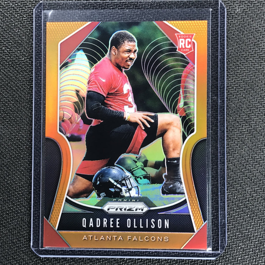 2019 Prizm QADREE OLLISON Rookie Orange Prizm 55/249-Cherry Collectables