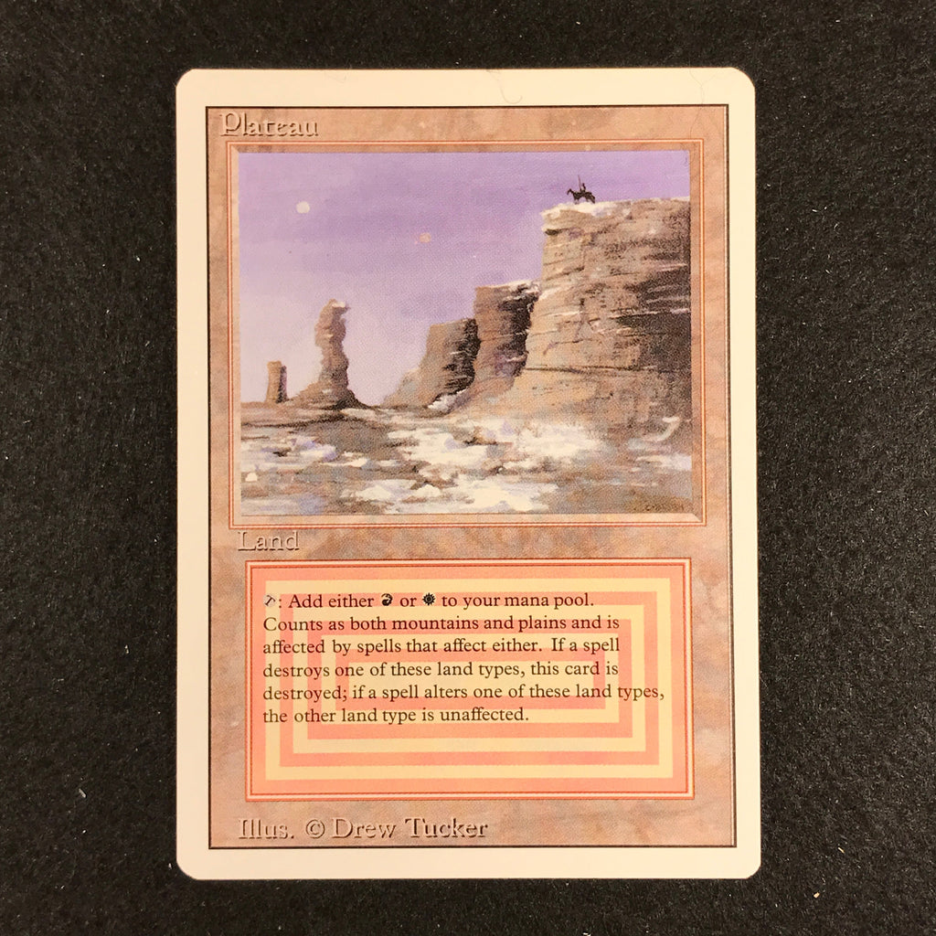 Plateau - 1993 Revised Magic The Gathering – Cherry Collectables