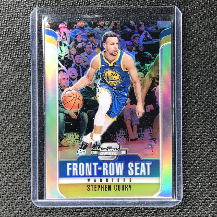2018-19 Contenders Optic STEPHEN CURRY Front Row Seat Silver Prizm #2-Cherry Collectables