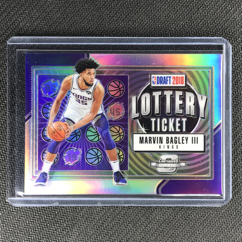 2018-19 Contenders Optic MARVIN BAGLEY Lottery Ticket Silver #2-Cherry Collectables