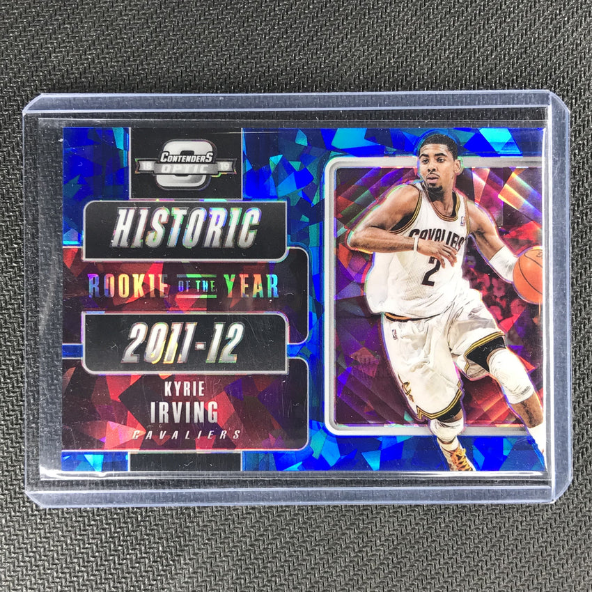 2018-19 Contenders Optic KYRIE IRVING Historic Rookie Ticket Blue #4-Cherry Collectables