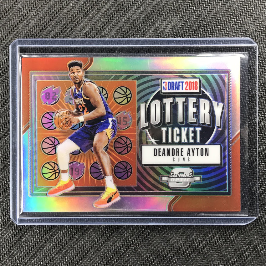 2018-19 Contenders Optic DEANDRE AYTON Lottery Ticket Silver #1-Cherry Collectables