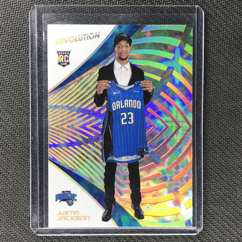 2018-19 Revolution JUSTIN JACKSON Rookie Galactic #134-Cherry Collectables