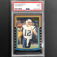 2000 Bowman TOM BRADY Rookie PSA 9 #236