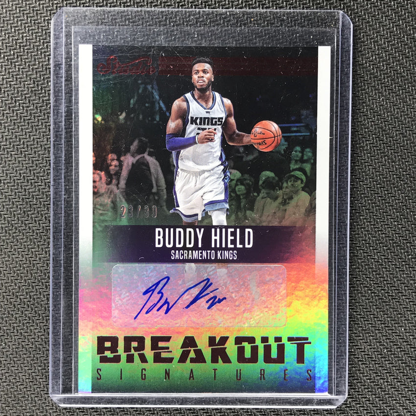 2016-17 Studio BUDDY HIELD Breakout Signatures Red 23/30-Cherry Collectables