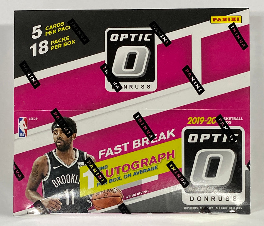 2019-20 Donruss Optic Basketball Fast Break Box-Cherry Collectables